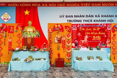 TRƯỜNG THCS KHÁNH HỘI: RỰC RỠ SẮC XUÂN – ẤM ÁP TÌNH THƯƠNG XUÂN BÍNH NGỌ 2026