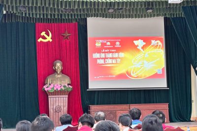 Trường THCS Khánh Hội hưởng ứng Lễ mít tinh tháng hành động phòng, chống ma túy năm 2026